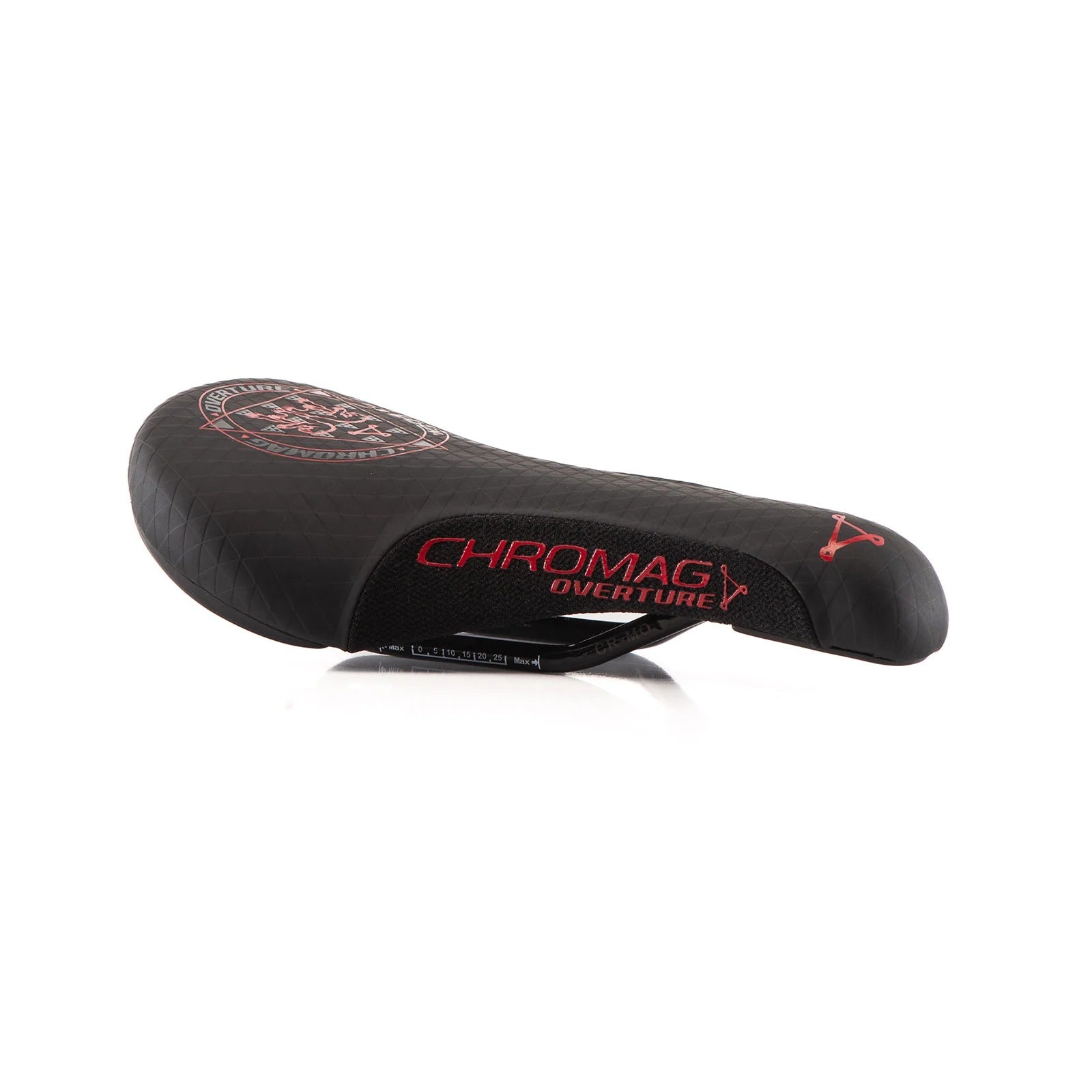fahrradsattel schwarz rot Sattel CHROMAG OVERTURE Rails CrMo Schwarz/Rot – Probikeshop