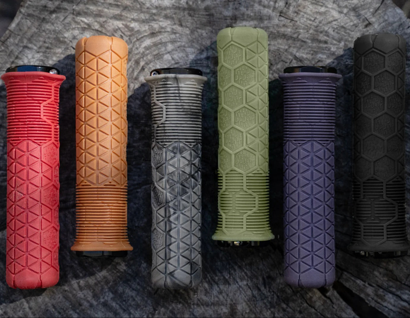 ENVE FRACTAL Lock-On Trail Grips Braun