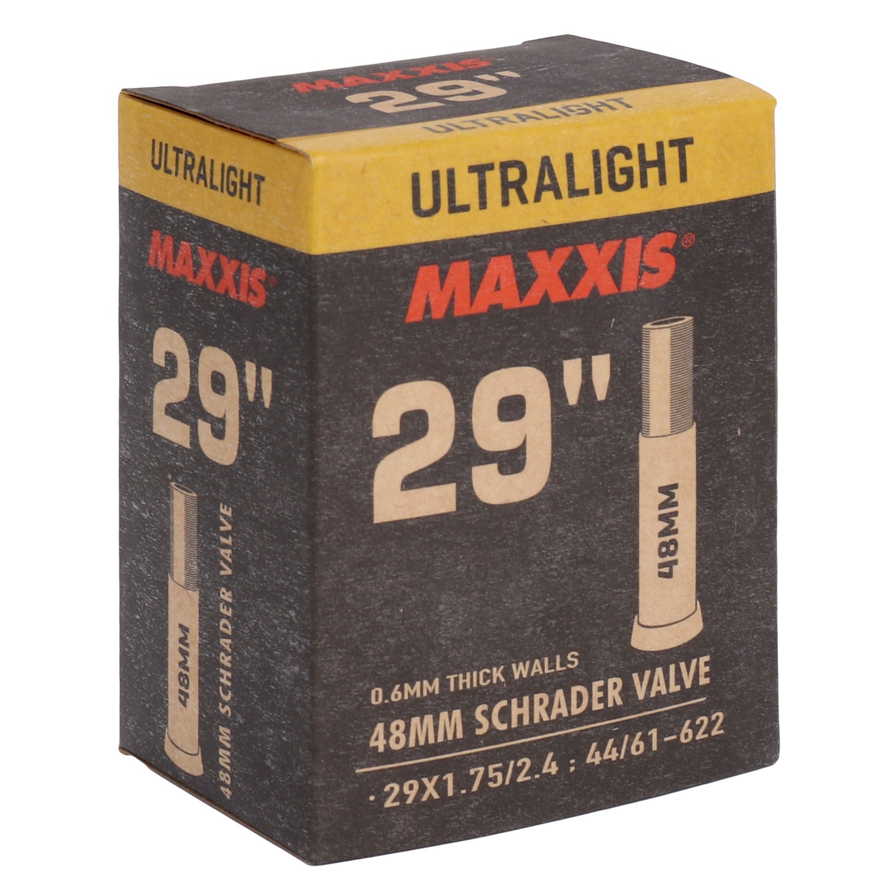 schlauch für mtb reifen 29x2 6 Schlauch MAXXIS ULTRALIGHT 29x1.75/2.4 Schrader – Probikeshop