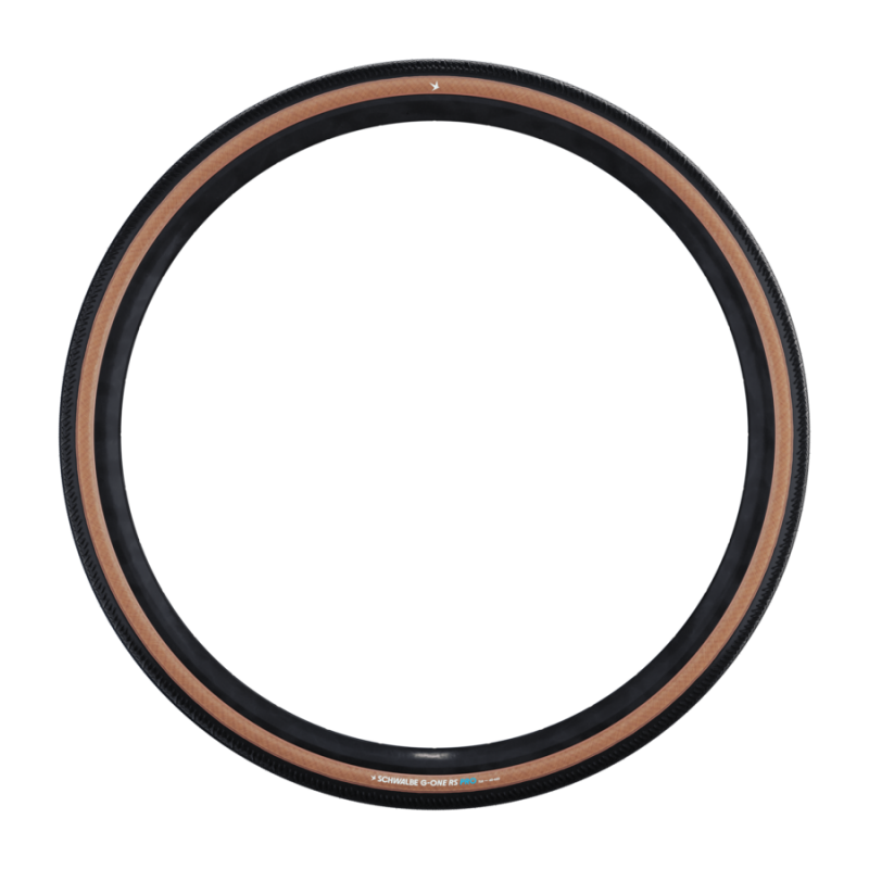 Reifen SCHWALBE G-ONE RS PRO ADDIX Race V-Guard 700x45C Tubeless Ready Beige