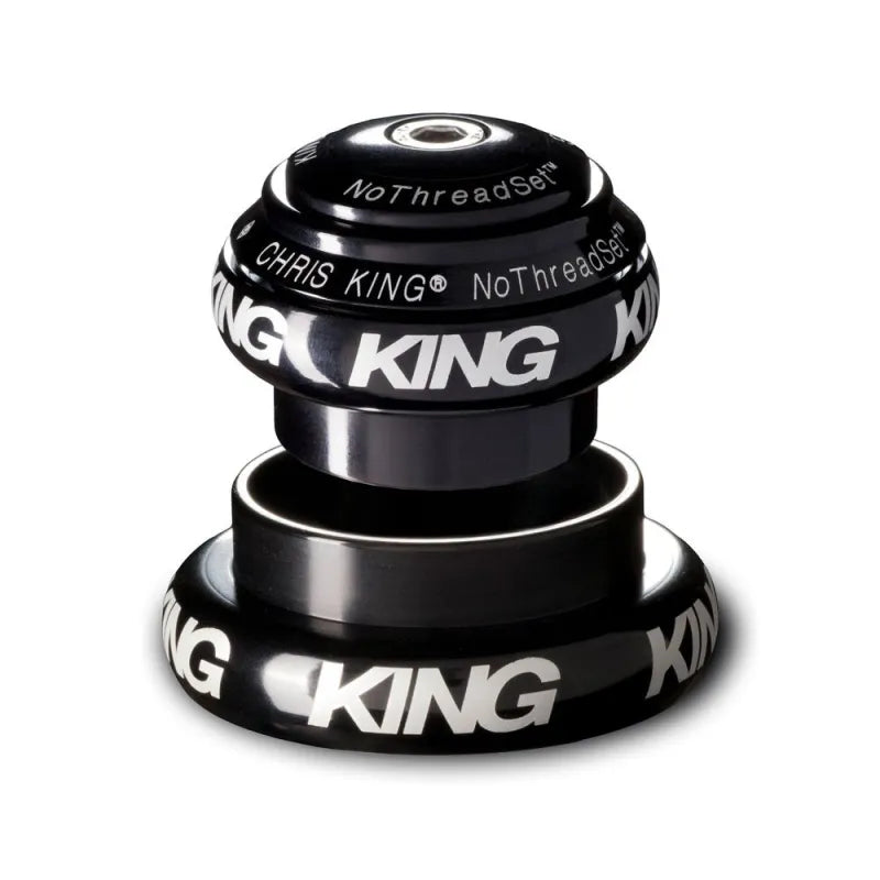 Externer Steuersatz CHRIS KING NOTHREADSET 1"1/8-1.5" EC34/EC44 Schwarz