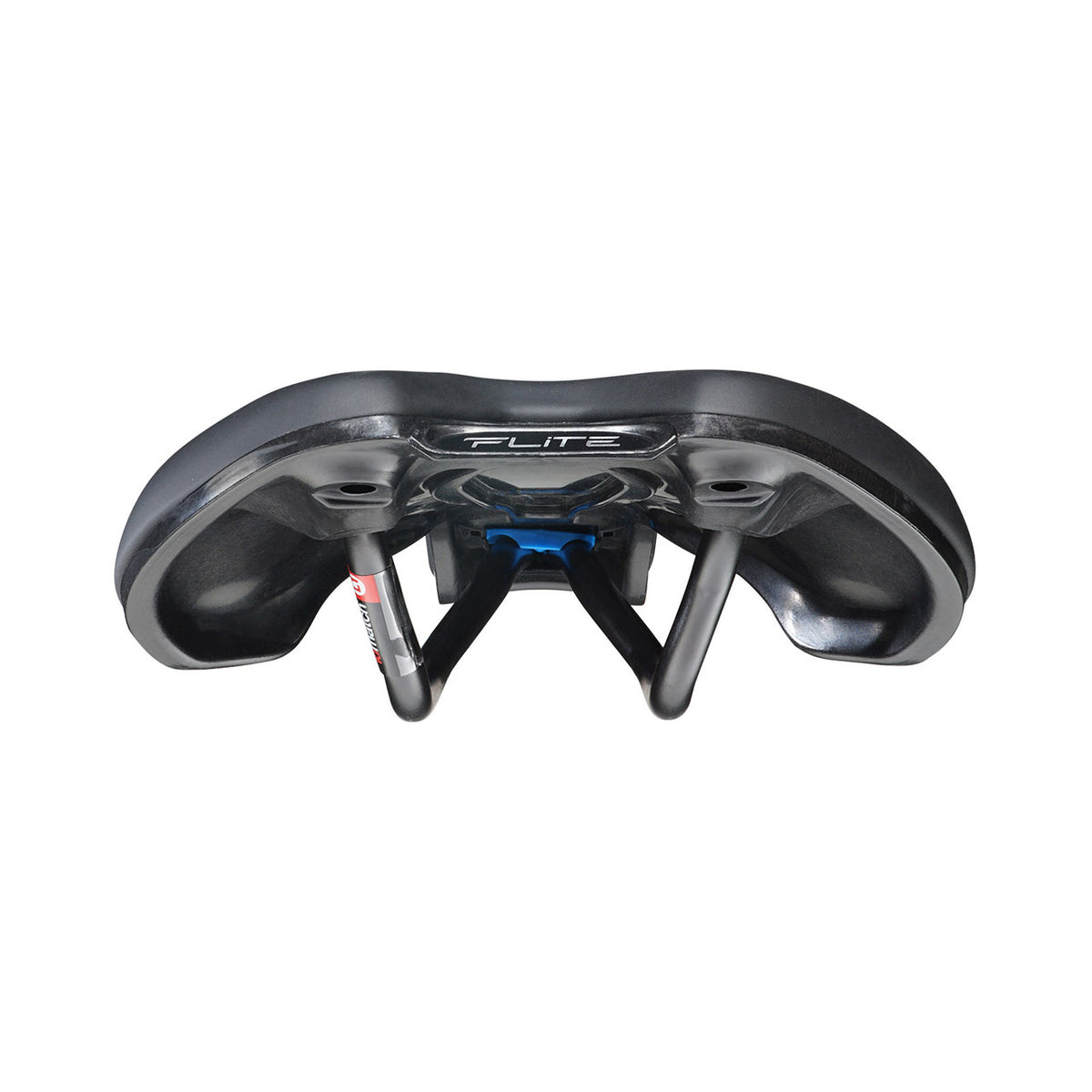 Sattel SELLE ITALIA FLITE BOOST TM L mit Manganstreben in Schwarz — Rückansicht
