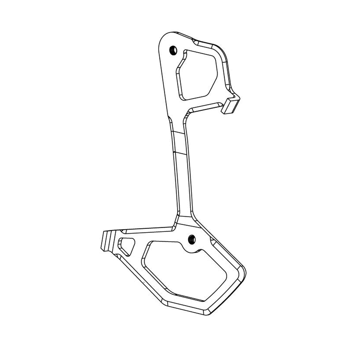 Inneres Schaltkäfigblech für SRAM GX T-Type Eagle AXS Schaltwerk — Originalabbildung vor weißem Hintergrund