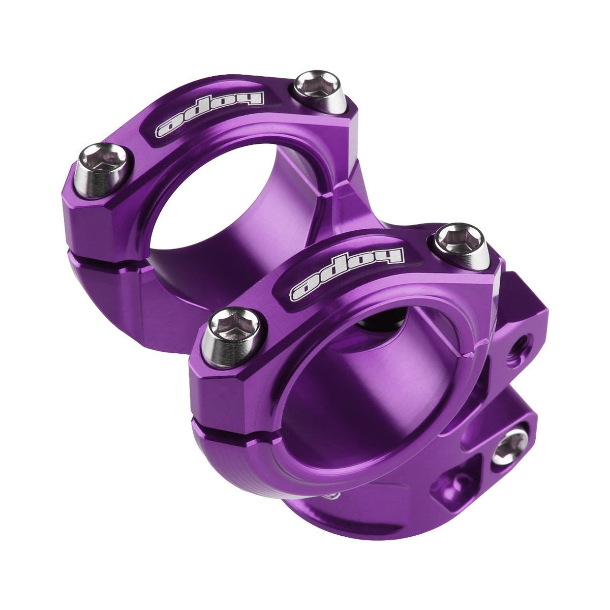 HOPE GRAVITY Vorbau 20 mm Violett — Hauptansicht auf weißem Hintergrund