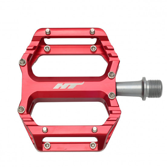 Pedale flach HT COMPONENTS AR09SX Rot