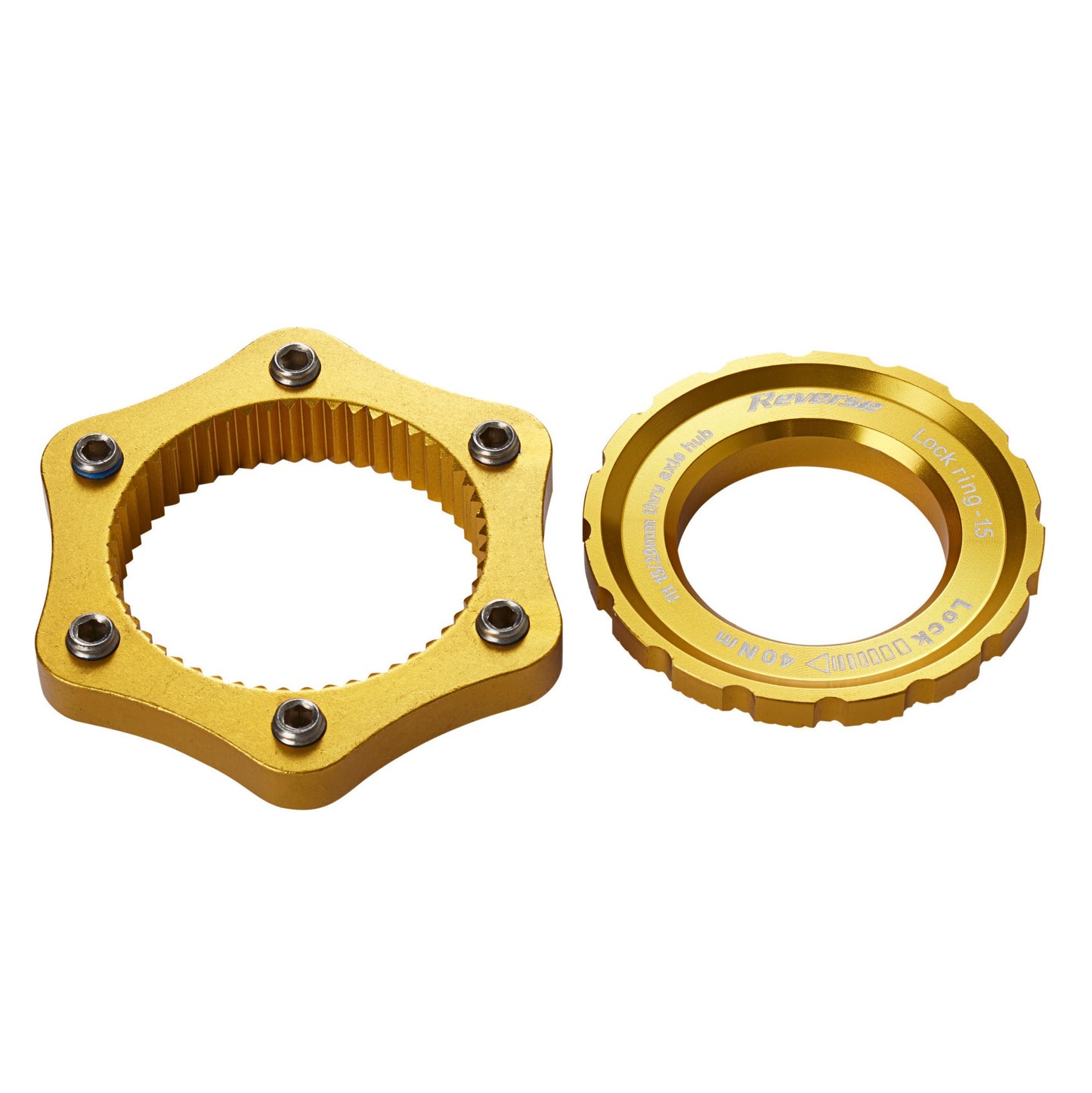 Centerlock-Adapter REVERSE COMPONENTS Gold