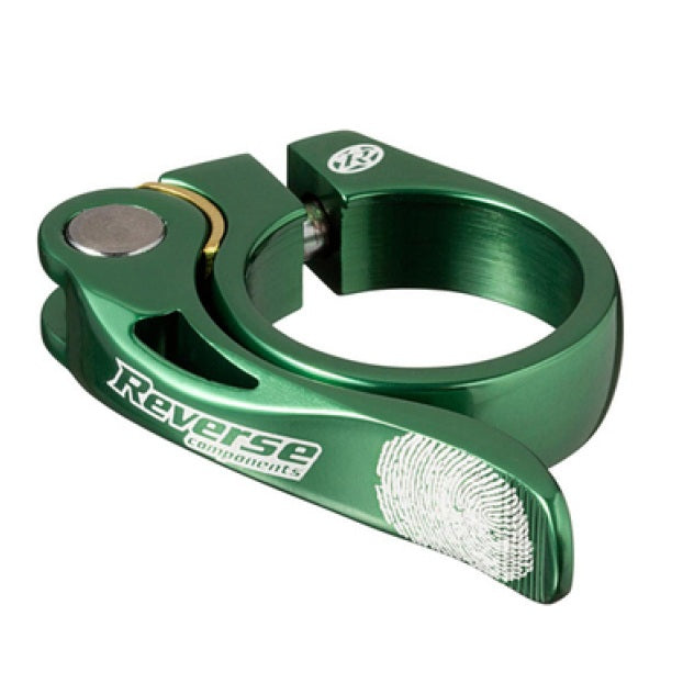 REVERSE COMPONENTS LONG LIFE Sattelklemme Schnellspanner Grün