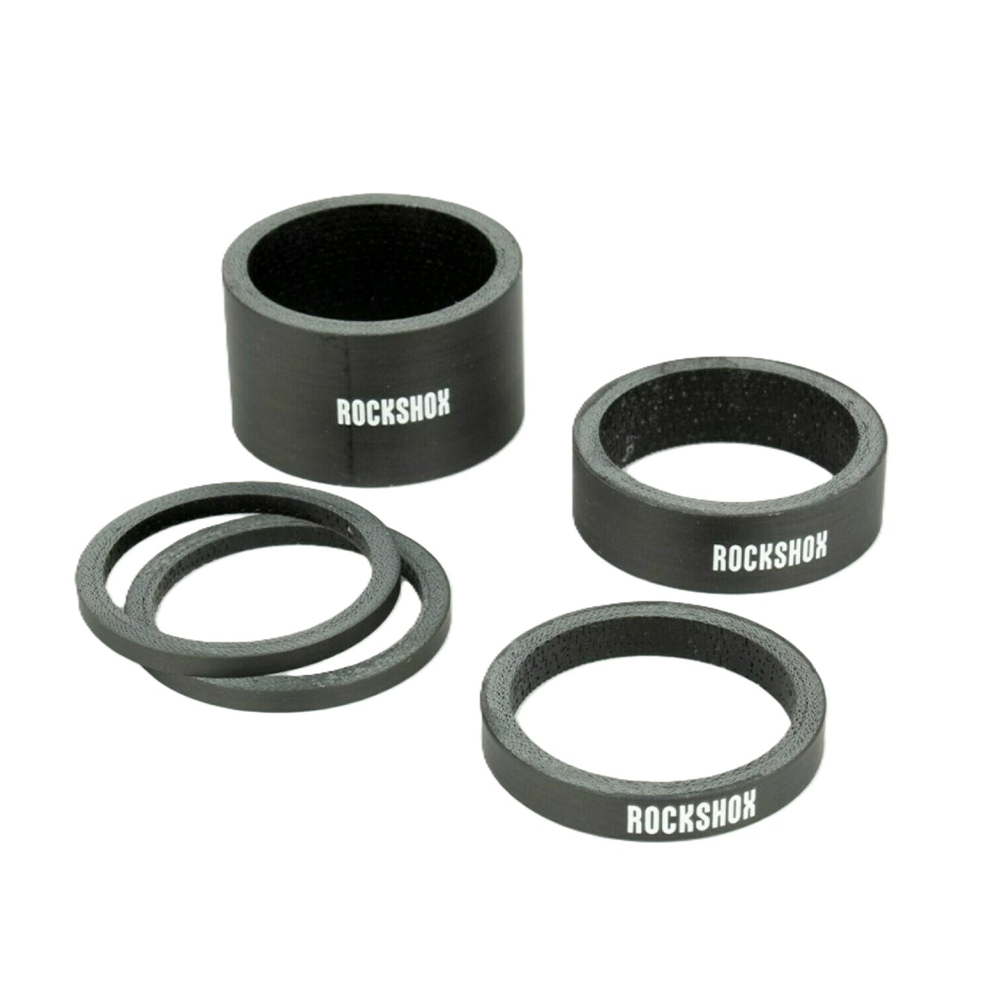 ROCKSHOX UD Carbon-Distanzstück-Set 1"1/8, schwarz