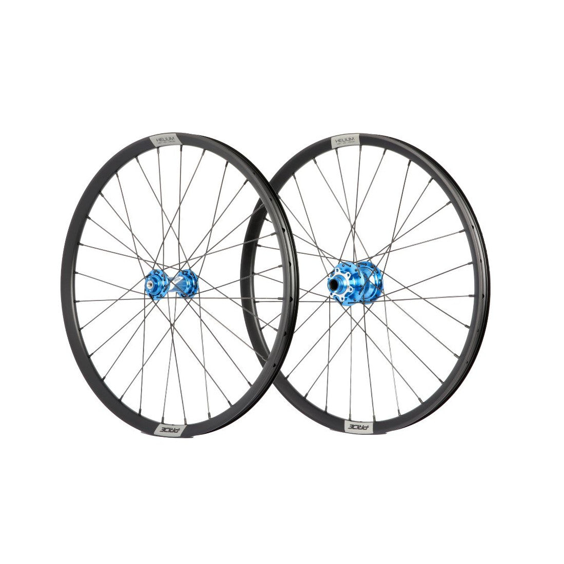 Laufradsatz PRIDE 20" (451mm) Control V2 Disc Helium M21 Achsen 10/15mm Blau