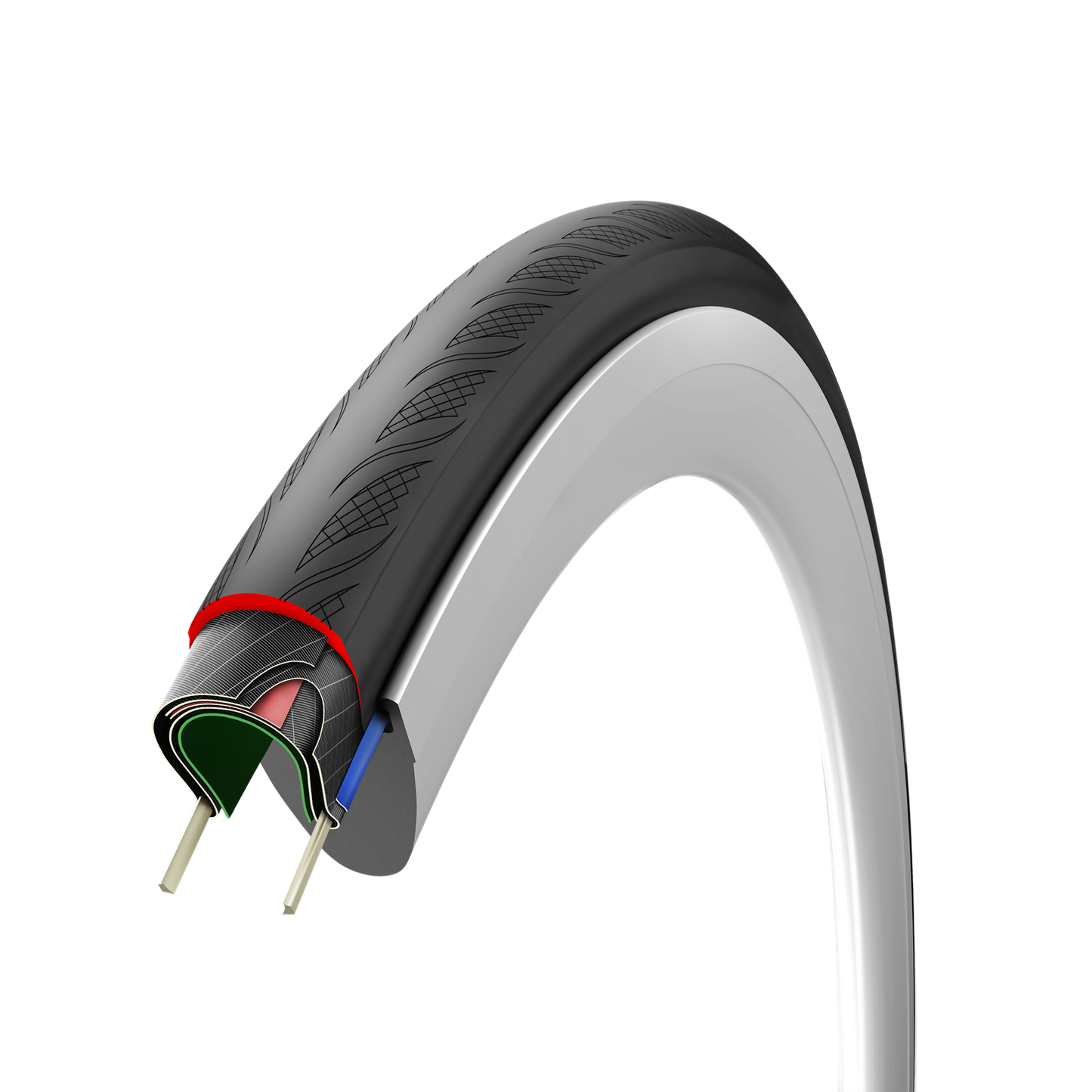 Reifen VITTORIA RUBINO V G2.0 700c Tubeless Ready Schwarz
