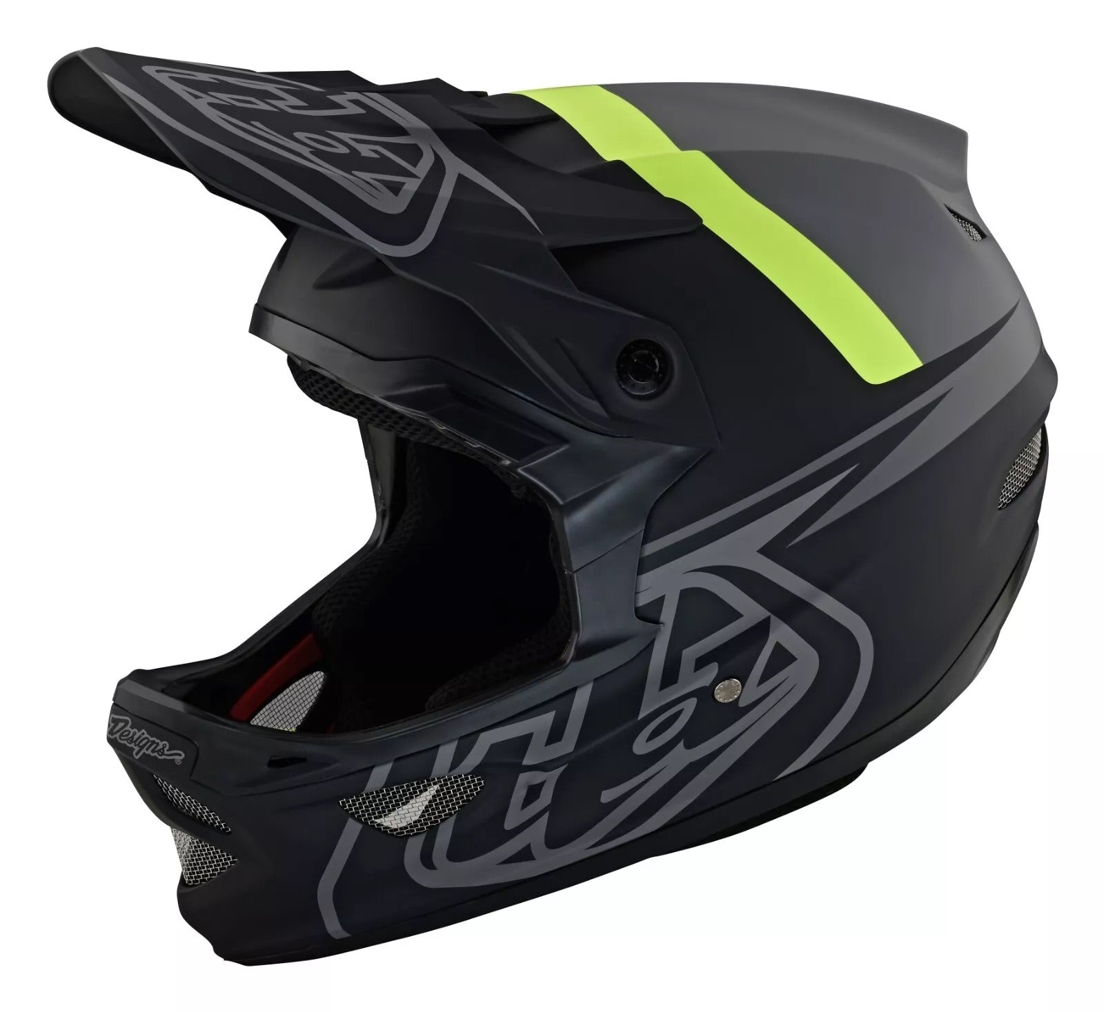 tld helm mtb MTB-Helm TROY LEE DESIGNS D3 FIBERLITE Grau – Probikeshop