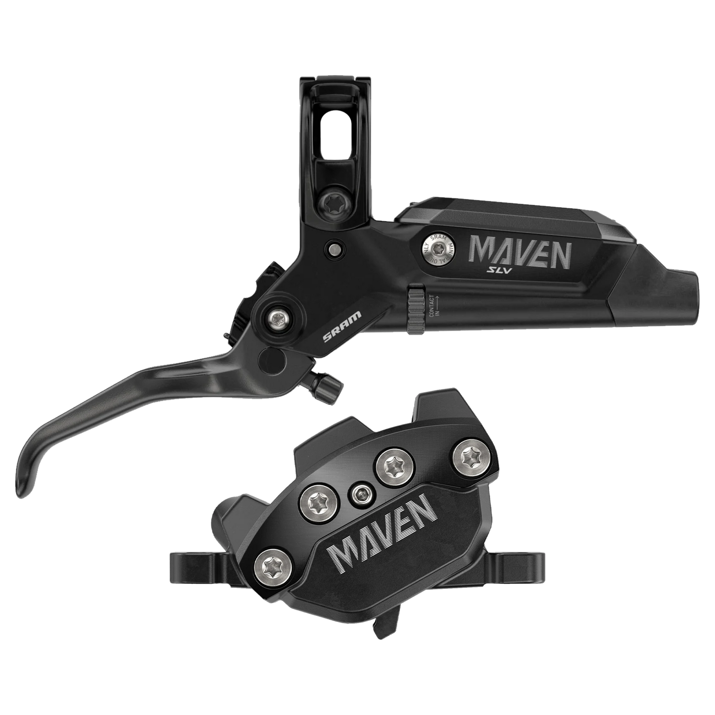 Bremse Hinten SRAM MAVEN SILVER Schwarz