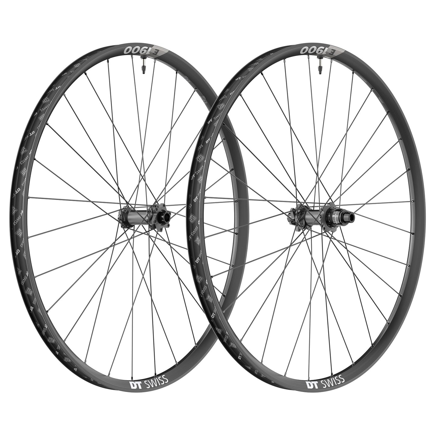 Paar DT SWISS E 1900 SPLINE Laufräder 27.5" 30mm 15x110/12x148 mm