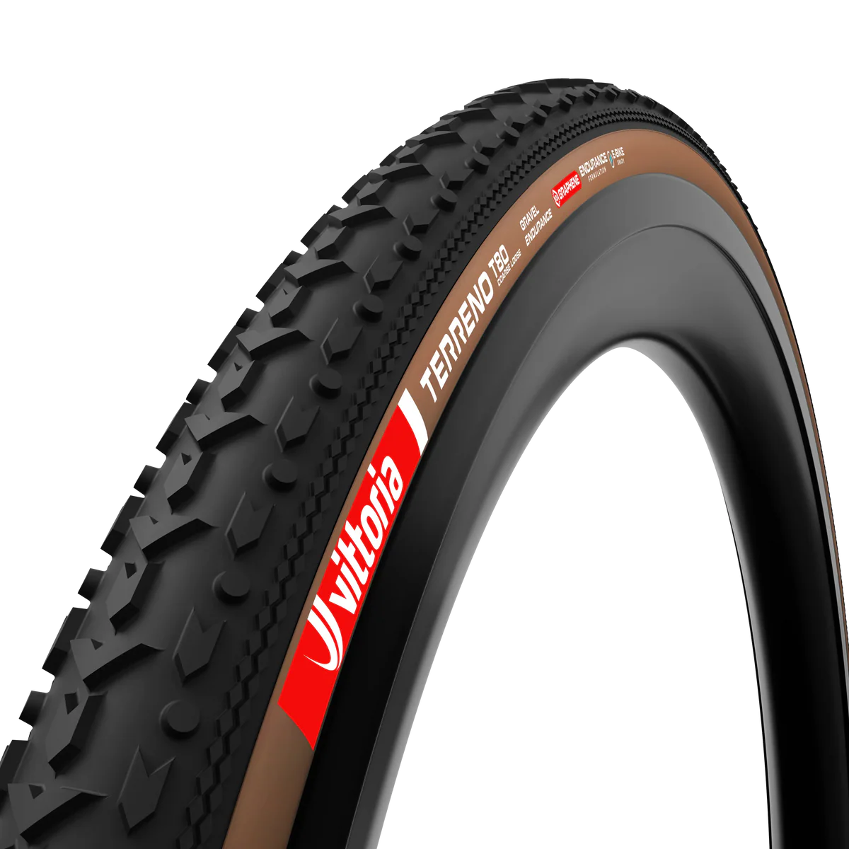 Reifen VITTORIA TERRENO T80 COARSE LOOSE 700x45c Gravel Endurance Tubeless Ready Weich Braun