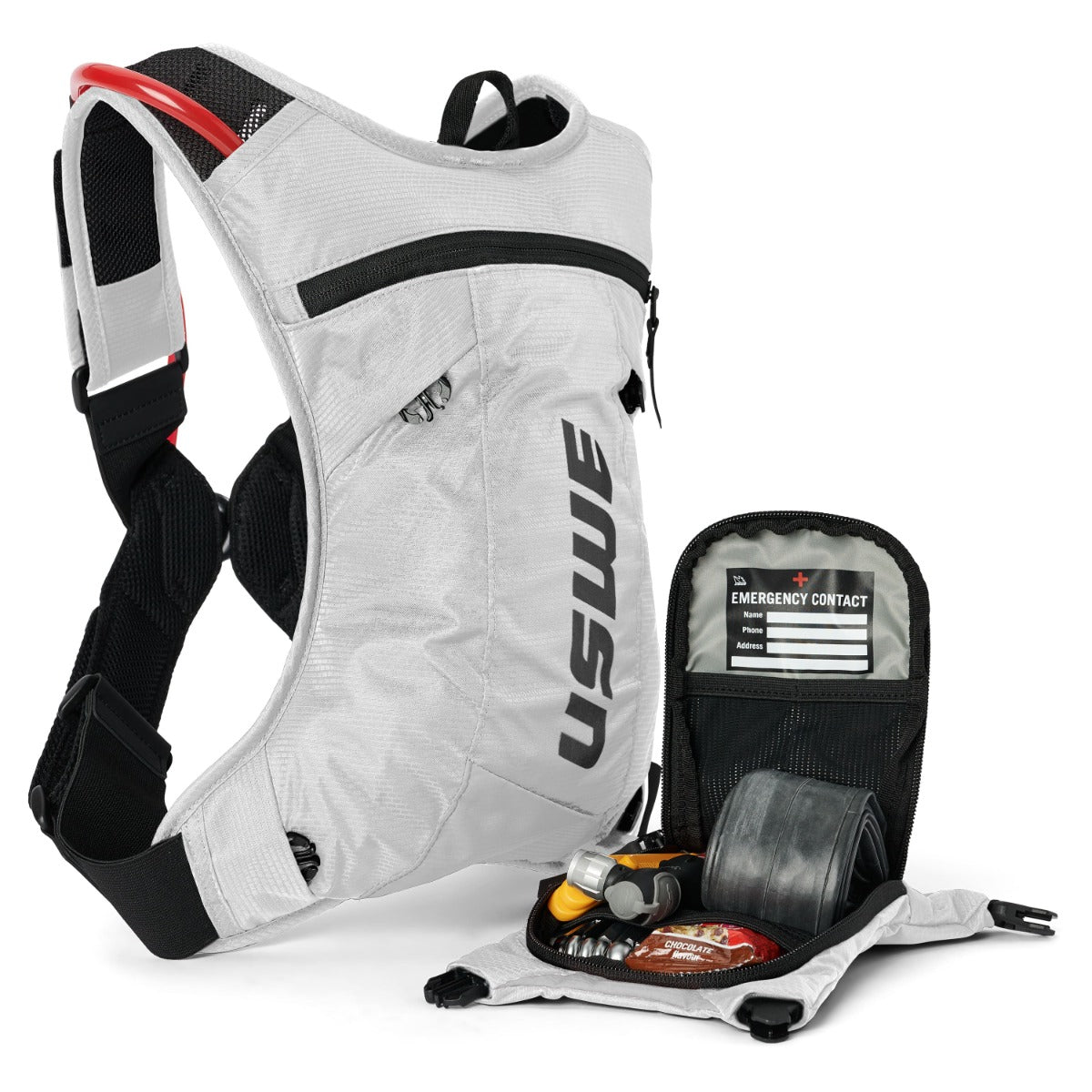 USWE MTB HYDRO 3 L Trinkrucksack Weiß