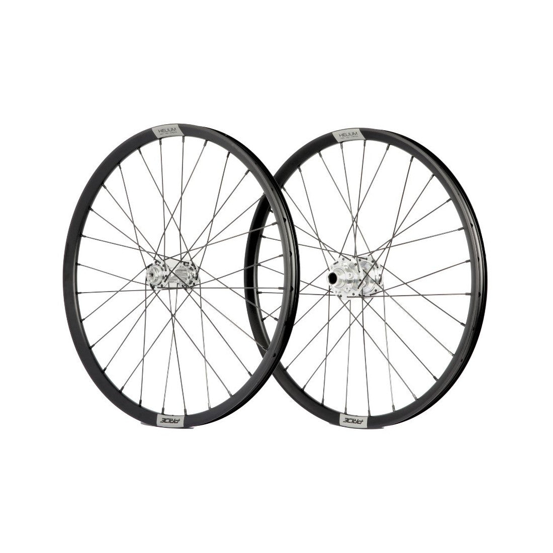 Laufradsatz PRIDE 20" (451mm) Control V2 Disc Helium M21 Achsen 10/15mm Poliert
