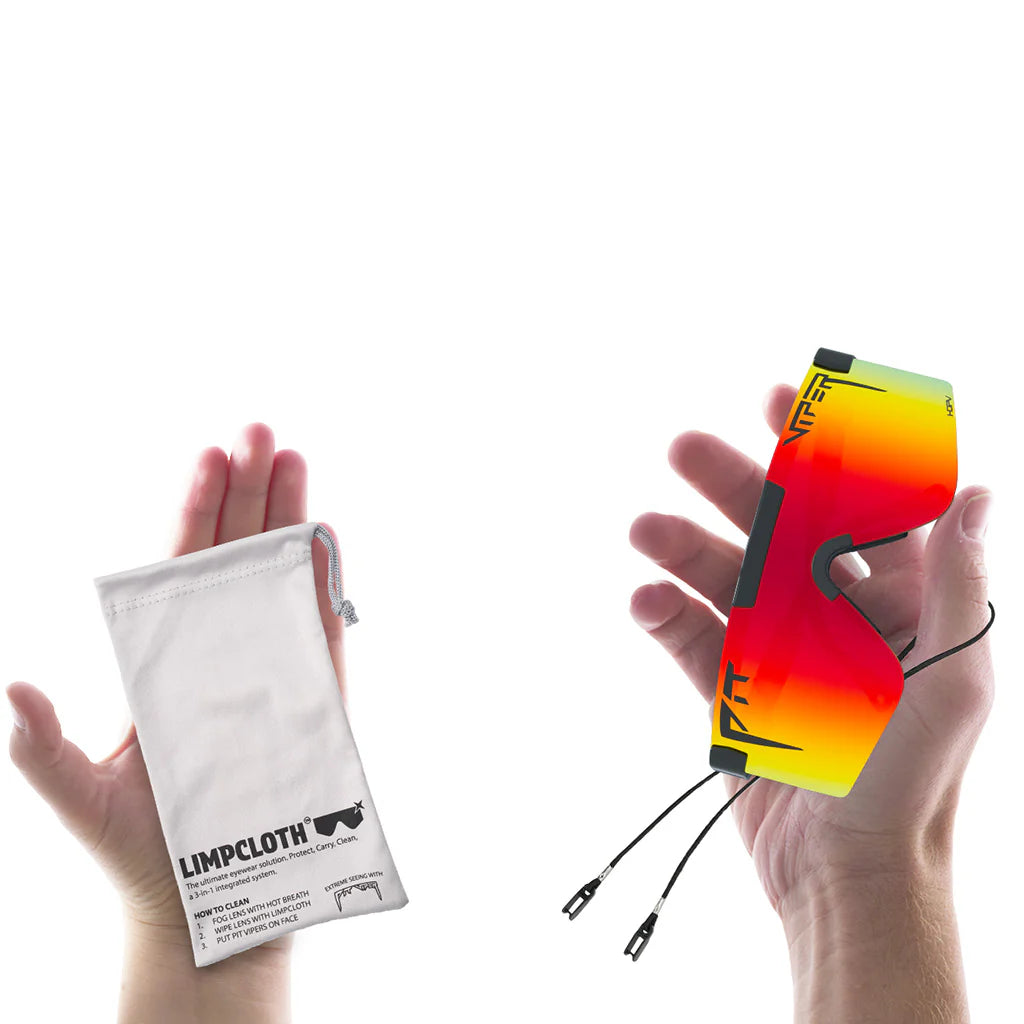 Brille PIT VIPER THE EXEC ORIGINAL 2.0 WIDE HDPV Polarisiert Rainbow