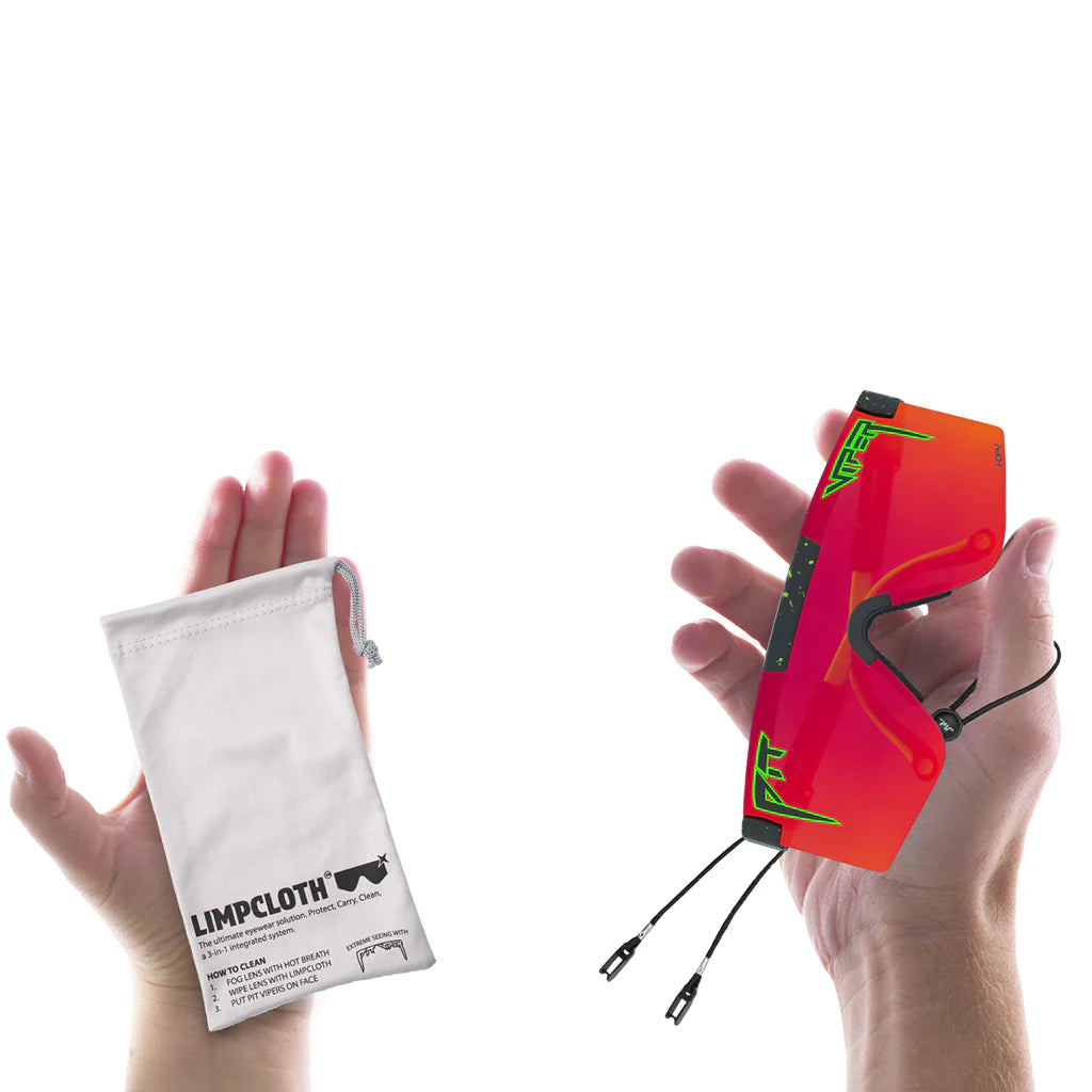 Brille PIT VIPER THE MONSTER BULL ORIGINAL 2.0 WIDE HDPV Polarisiert Orange