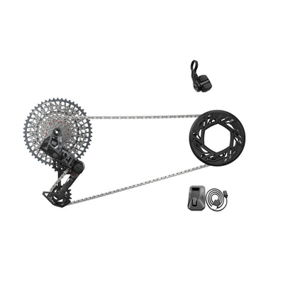 Gruppe SRAM GX EAGLE E-MTB 104BCD AXS T-Type 36 DTS Clip-on 10/52 USB-C
