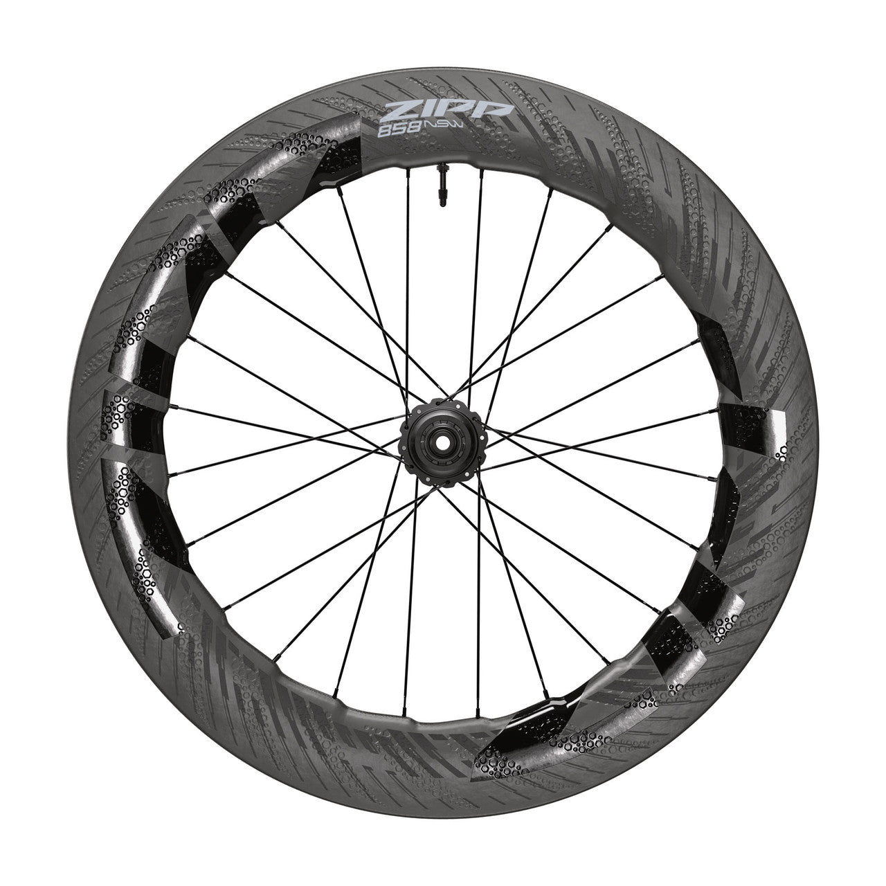 Paar ZIPP 858 NSW DISC Tubeless Ready-Laufräder (Center Lock)