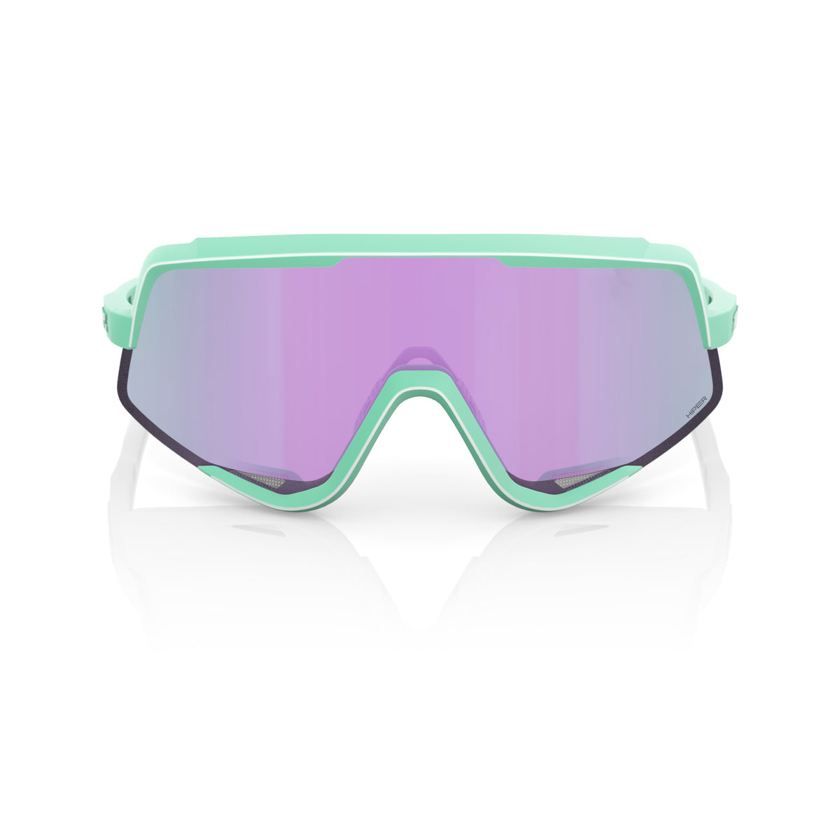 100% GLENDALE Soft Tact Mint Hiper Mirror Lavendel Grün Brille