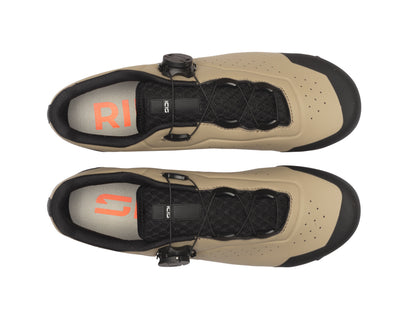 XC-Gravel-Schuhe Sidi Liinea dark sand, Vorderansicht