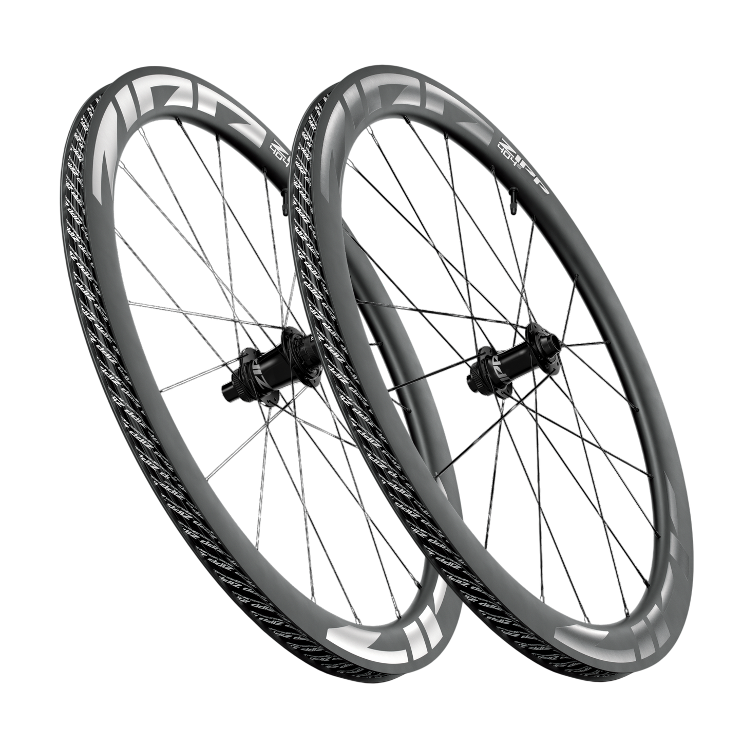 Paar ZIPP 404 s A1 Laufräder Schwarz