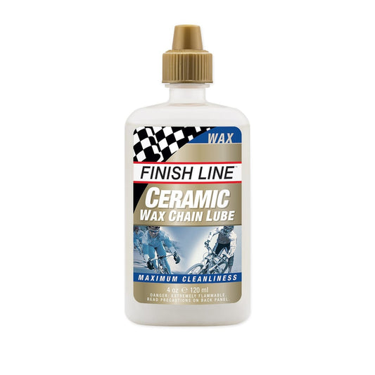 Lubrifiant Céramique pour Chaîne en Burette FINISH LINE CERAMIC WAX LUBE - Toutes Conditions (120 ml