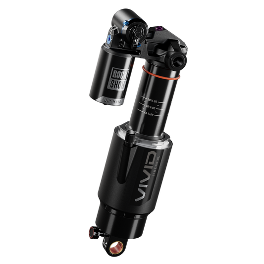 Rear Shock Vivid Ultimate RC2T - Linear XL Air, 2 Tokens, Reb55/Comp34, Lockout45, Adj Hydraulic Bottom Out,Standard Trunnion - D1