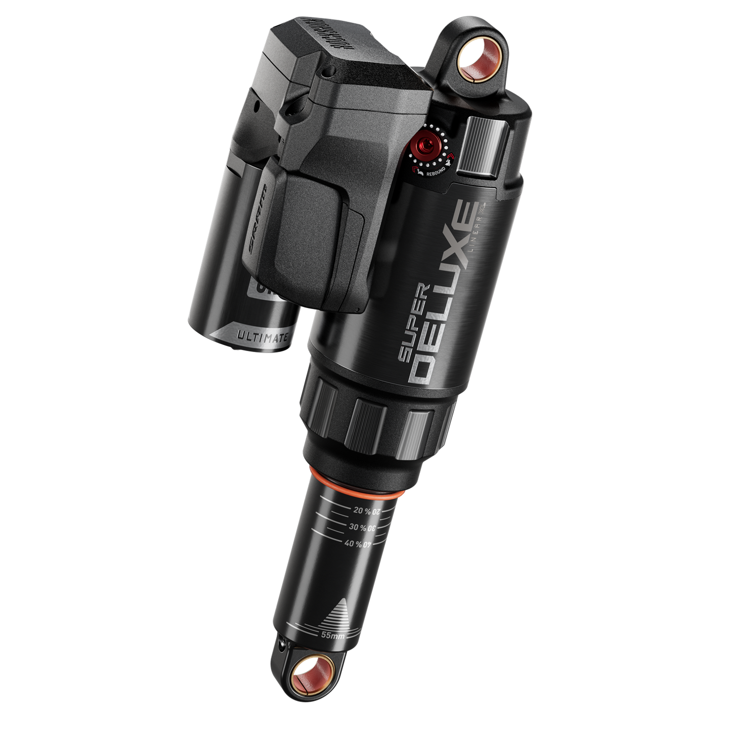 ROCKSHOX SUPER DELUXE ULTIMATE FLIGHT ATTENDANT RC3 HBO LINEAR XL D1 Stoßdämpfer für Specialized Stumpjumper Evo S2-S6 2021-2024