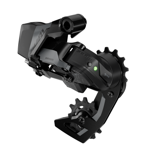 Hinterer Umwerfer SRAM RIVAL AXS E1 2x12V Max 36 Zähne (Ohne Batterie)