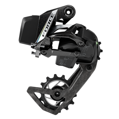 Hinterer Umwerfer SRAM FORCE AXS E1 2x12V Max 36 Zähne (Ohne Akku)