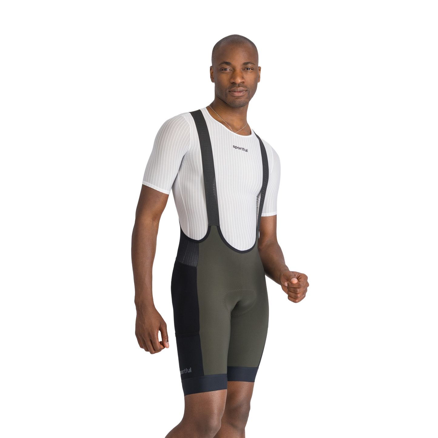 Kurze Trägerhose SPORTFUL SUPERGIARA 2 Khaki/Schwarz