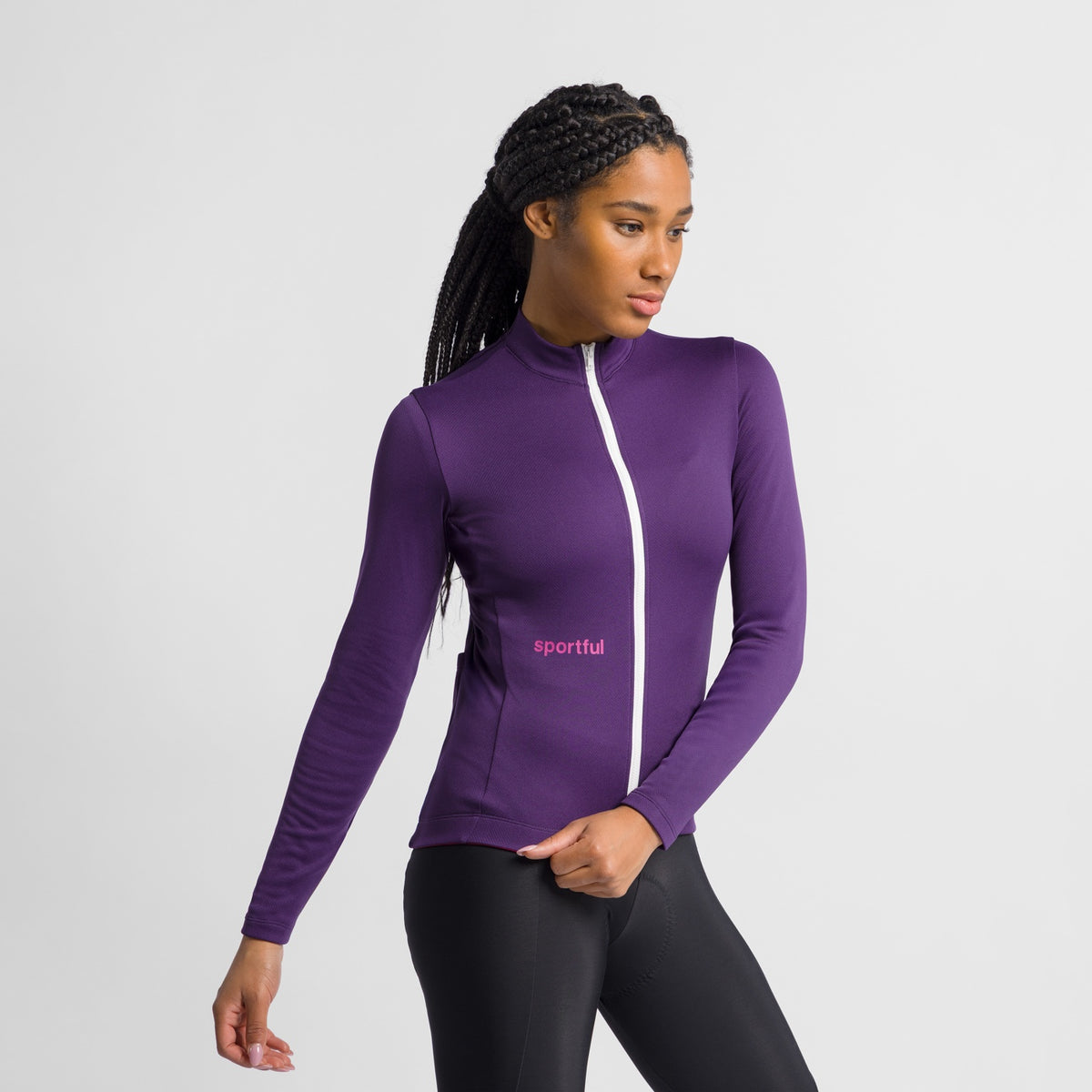 SPORTFUL CLASSIC Damen-Langarmtrikot Violett