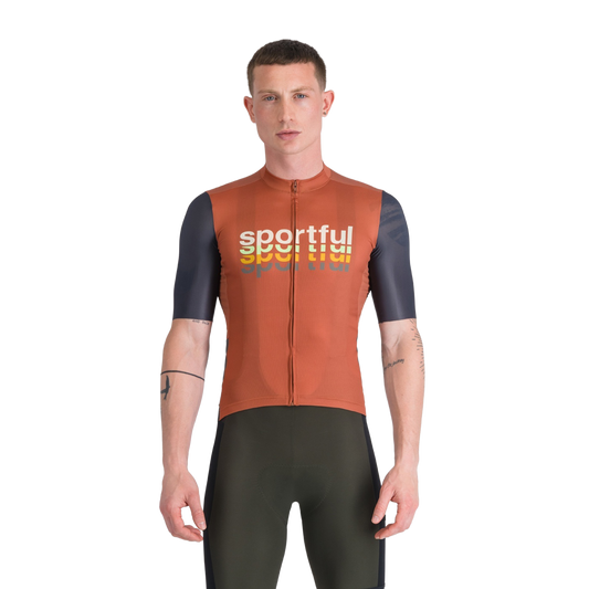 SPORTFUL SUPERGIARA 2 LOGO Trikot Kurzarm Orange