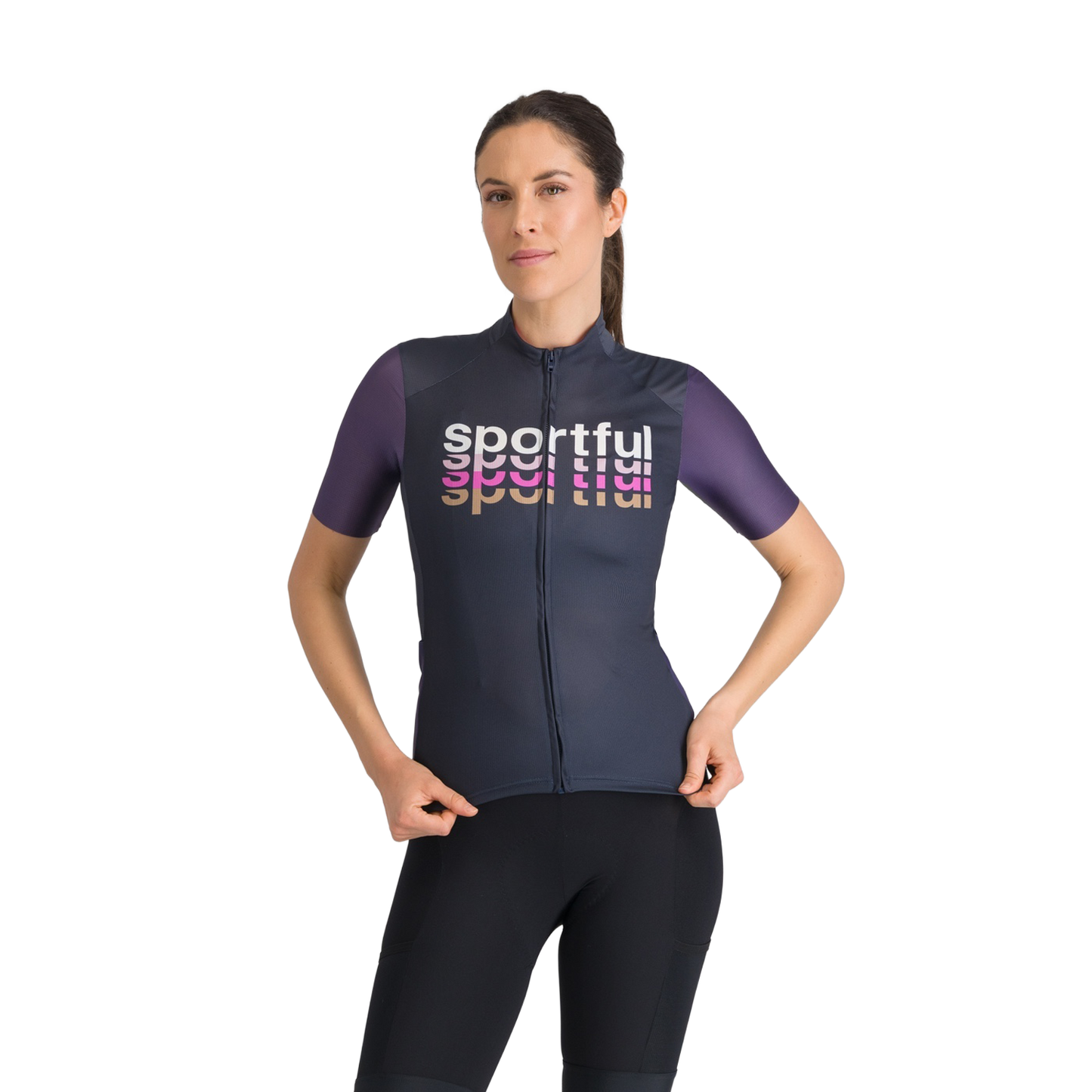 SPORTFUL SUPERGIARA 2 LOGO Trikot Kurzarm Women Marine