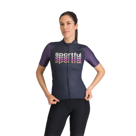 SPORTFUL SUPERGIARA 2 LOGO Trikot Kurzarm Women Marine