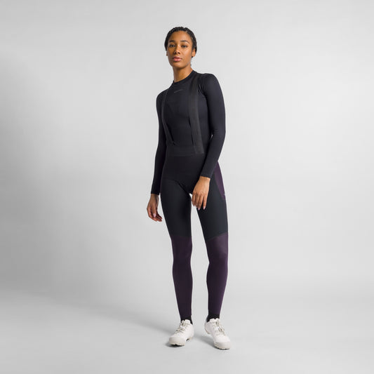 Lange Damen-Trägerhose SPORTFUL SUPERGIARA 2 Violett/Schwarz