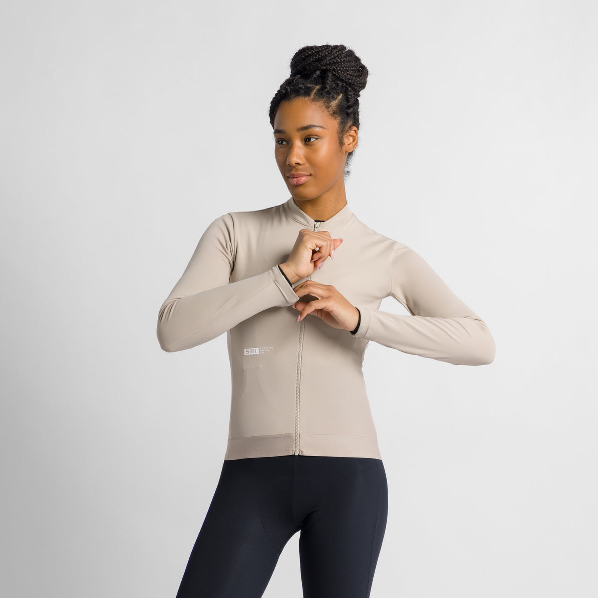 SPORTFUL SRK 2 Damen-Langarmtrikot Beige