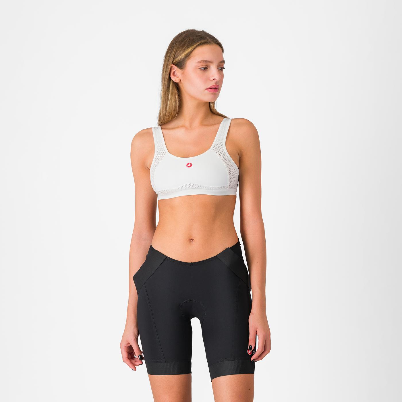 Damen-BH CASTELLI ROSSO CORSA Weiß