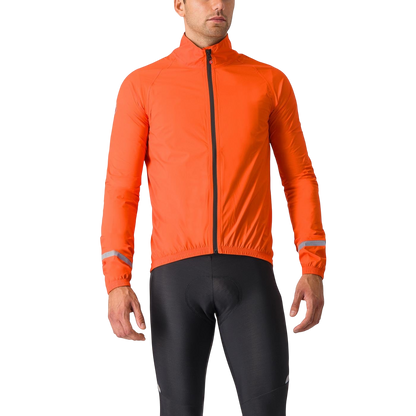 Jacke CASTELLI EMERGENCY 2 RAIN Orange