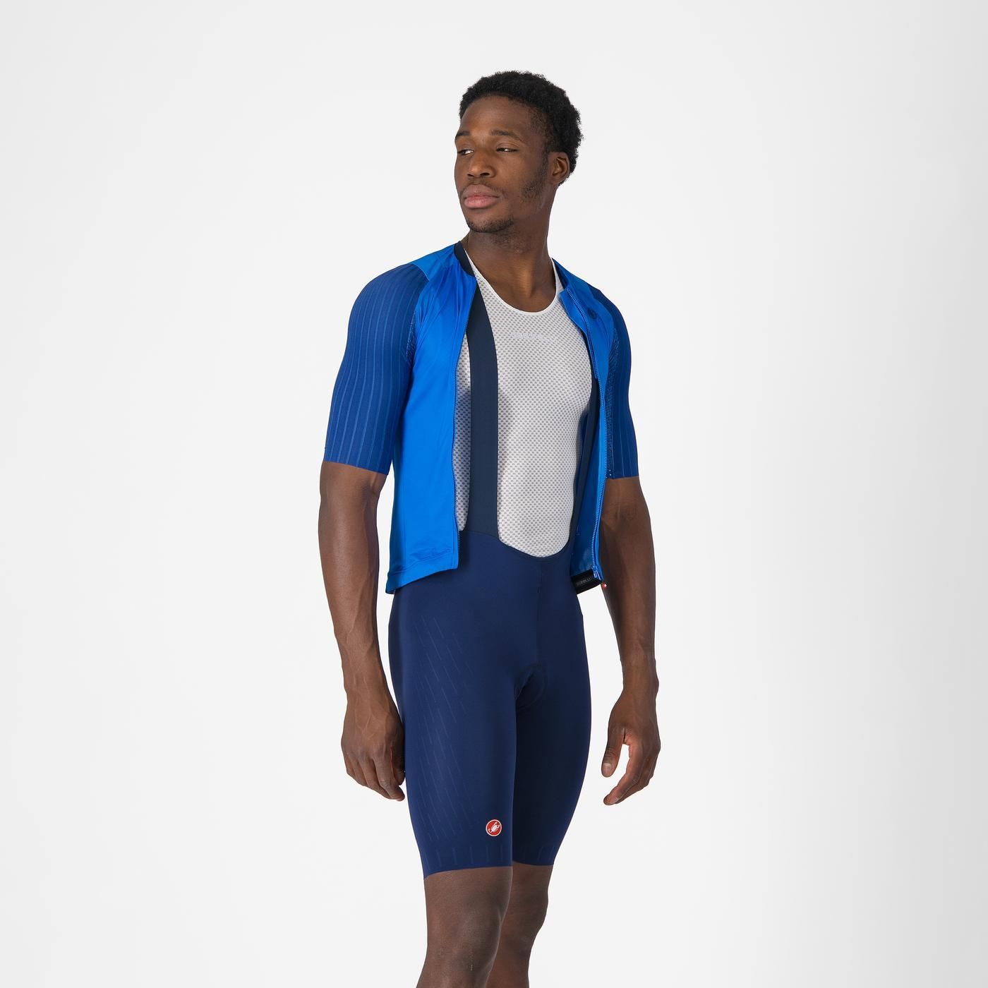 CASTELLI FREE AERO RACE Kurze Trägerhose S Marine