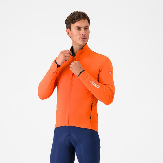 CASTELLI ALPHA 150 Jacke Orange/Schwarz