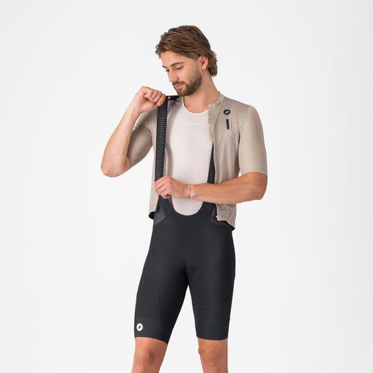 CASTELLI ENDURANCE 4 Kurze Trägerhose Schwarz
