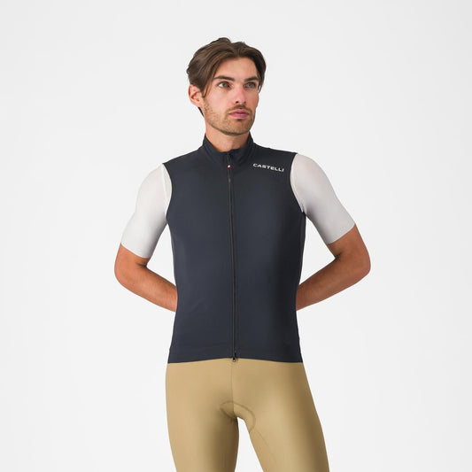 Ärmellose Weste CASTELLI ESPRESSO 2 Schwarz