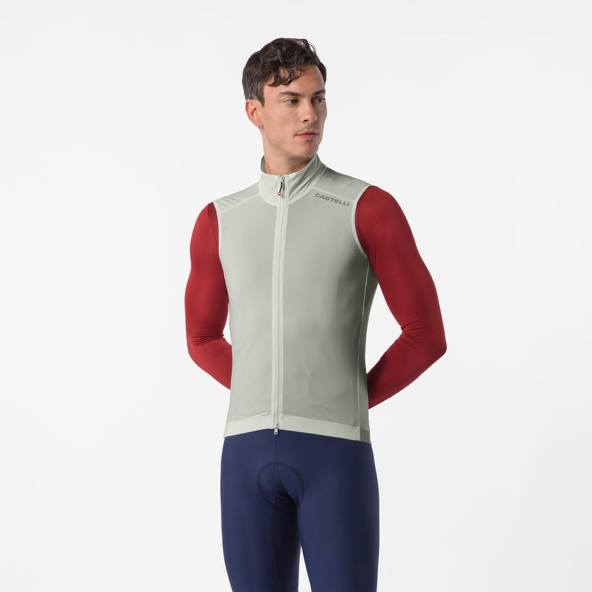 Ärmellose Jacke CASTELLI ESPRESSO 2 Grün