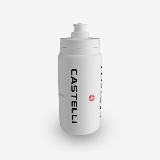 CASTELLI LOGO Trinkflasche (550ml) Weiß