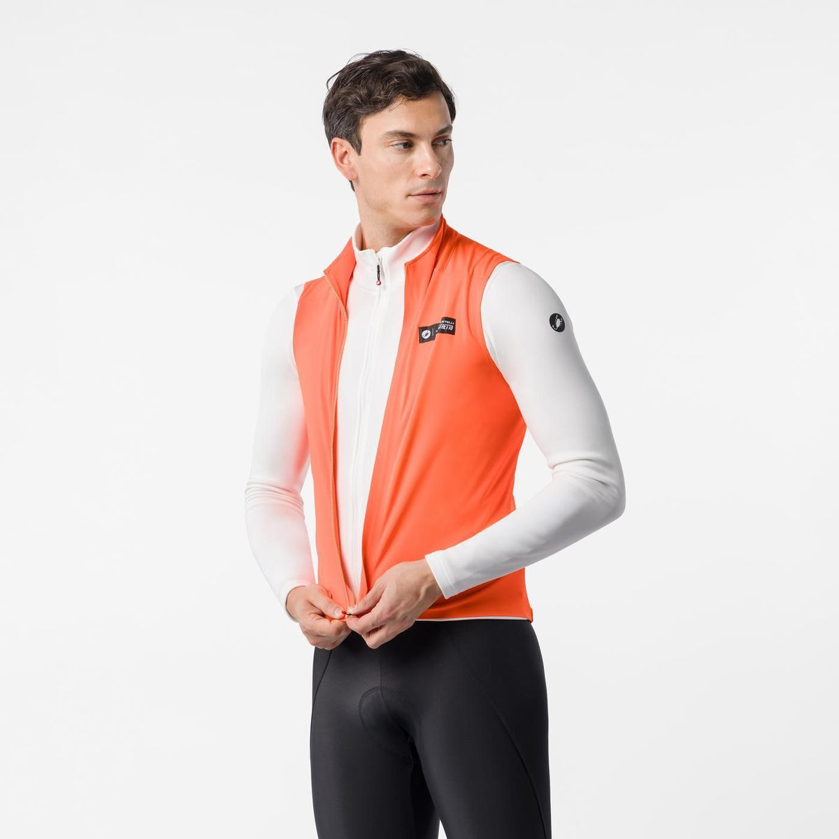 Ärmellose Jacke CASTELLI PERFETTO 2 Orange