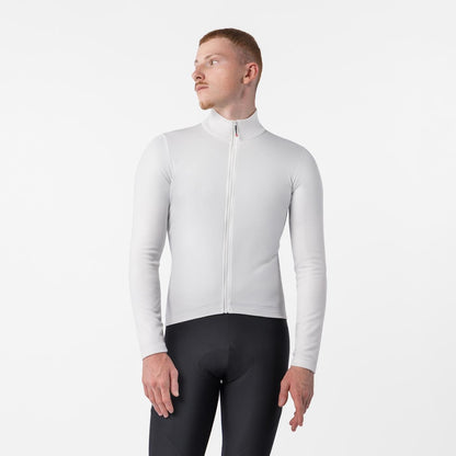 Trikot CASTELLI COMPETIZIONE THERMAL Langarm Elfenbein