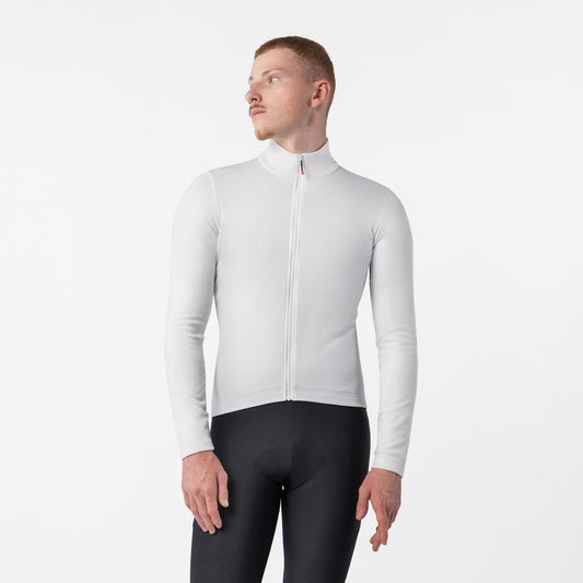 Trikot CASTELLI COMPETIZIONE THERMAL Langarm Elfenbein